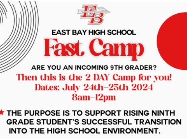 East Bay High School 9th Grade Camp